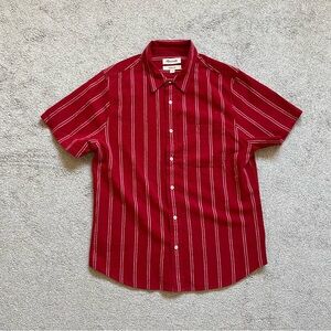 Madewell Men’s Perfect Fit Short Sleeve Shirt - Size M